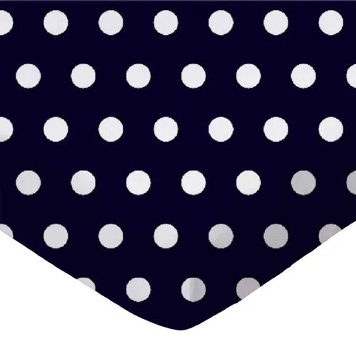 Vista 15 de SheetWorld - Sábana bajera ajustable de 100 % algodón percal, para jugar Joovy 38 x 38 pulgadas, círculos de colores, negro, fabricada en Estados