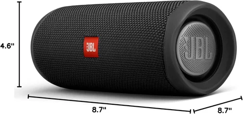 Vista 8 de JBL Flip 5 - Parlante portátil inalámbrico Bluetooth impermeable con estuche rígido protector divvi!.