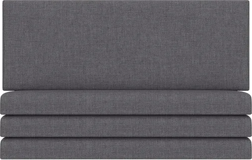 Vista 388 de Jaxx Panelist - Cabecero acolchado moderno, juego de 4 paneles para montar en la pared (cada uno de 11.25 x 38 pulgadas), tamaño King
