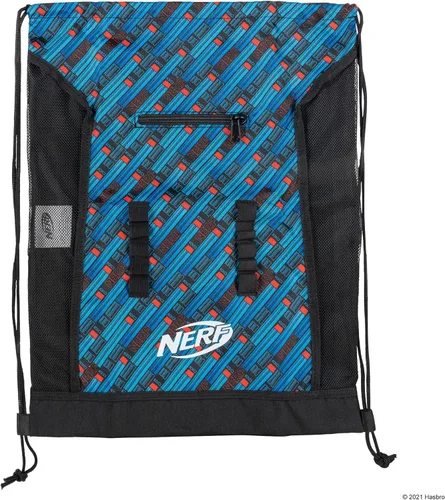 Vista 5 de Nerf Elite Deluxe Tactical Gear Pack – Chaleco táctico con funda de cadera, mochila de cincha y 5 objetivos – Explosión en batalla