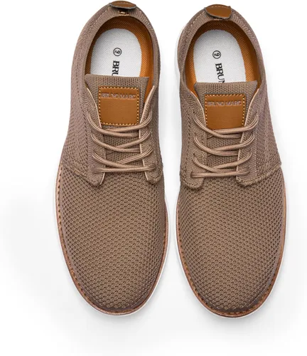 Vista 5 de Bruno Marc Zapatillas de malla para hombre Oxfords ligeras