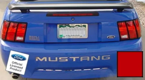 Vista 15 de Decal Mods Adhesivos de letras para parachoques trasero para Ford Mustang Negro (Brillo) -CB (se adapta a 1999-2004)