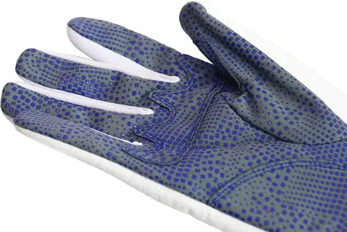 Vista 4 de LEONARK Guantes acolchados de esgrima para espada y sable de aluminio, manoplas de cuero para práctica de esgrima y combate, 1 paquete