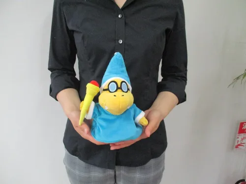 Vista 3 de Sanei Super Mario All Star Collection AC39 Magikoopa/Kamek - Peluche de peluche, 8 pulgadas