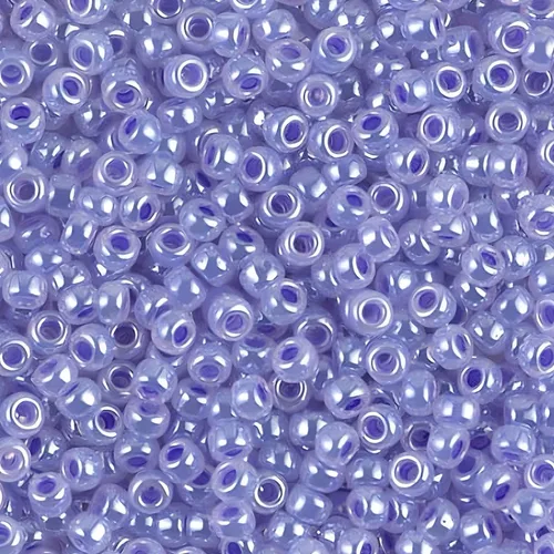 Miyuki Granos redondos de semillas de Rocaille Tamaño 8/0 Lila Ceilán Tubo de 0.78 oz