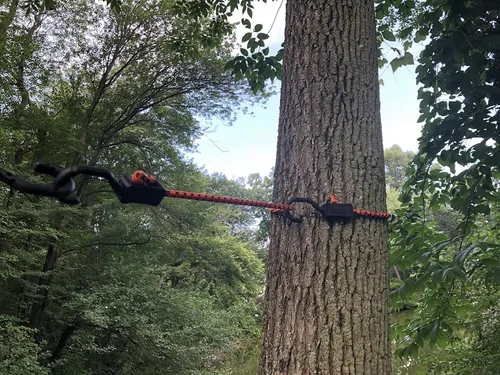 Vista 5 de Kotap MABC-18 Cuerdas elásticas ajustables multiusos con ganchos, 18 pulgadas, naranja/negro, 10