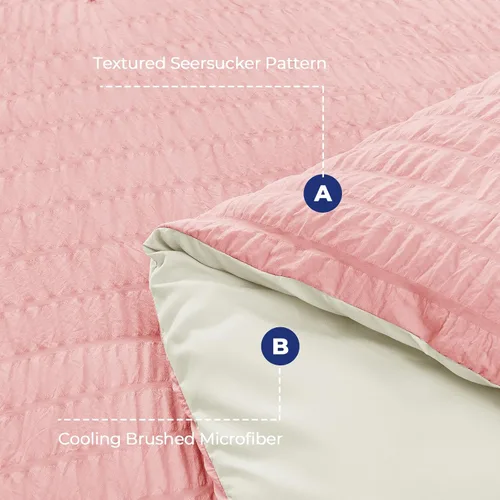 Vista 11 de HYMOKEGE - Funda de edredón gris oscuro tamaño King, juego de funda de edredón de sirsaca ultra suave de 3 piezas con cierre de cremallera, juego