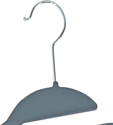 Vista 5 de Simplify Paquete de 8 ganchos definitivos Protector de collar en forma de S Ultrafino Antideslizante Barra de accesorios Cinturones