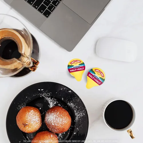 Vista 9 de Land O' Lakes Mini Moo's Half & Half Creamer individuales, estable en el estante, 48 unidades (paquete de 4)