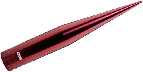 Vista 3 de TRUE SPIKE FAT SPIKE - Antena roja en aluminio mecanizado CNC de calibre pesado compatible con Dodge Ram 1500 2500 3500 09-19 2009-2019
