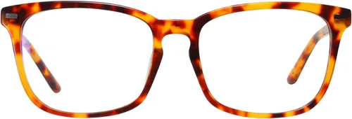 Vista 6 de DUCO Gafas de luz azul cuadradas retro para hombres, gafas de bloqueo de rayos azules, gafas de juegos de computadora, lentes de nailon, marco