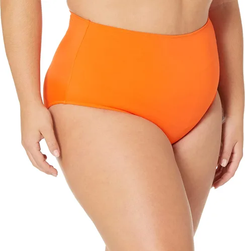 Vista 5 de Tienda Essentials Traje de baño de cintura alta para mujer (disponible en tallas grandes)