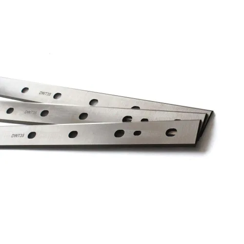 Vista 4 de OSCARBIDE Cuchillas cepilladoras HSS de 13", juego de 3 piezas, para DeWalt DW735/DW735X, cuchillos de repuesto DW7352
