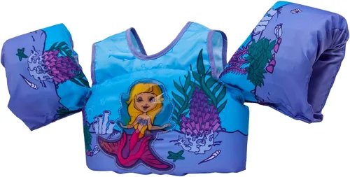 Body Glove Paddle Pals Motion - Chaleco salvavidas para niños, patentado y seguro, aprobado por la Guardia Costera de los Estados Unidos, 33-55