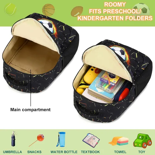 Vista 4 de Mochila para adolescentes y niñas, mochila escolar con lonchera y estuche para lápices, juego de bolsas escolares 3 en 1