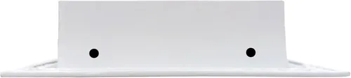 Vista 3 de BUILDMART - Cubierta de ventilación de AC moderna blanca de 6"x6" - Ventilación de aire decorativa - Difusor de ranura lineal estándar - Rejilla