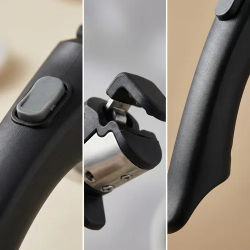 Vista 4 de 2PCS Removable Pot Handle, Detachable Pan Handle for Pots and Pans, Universal Cookware Replacement Handle, Heat Resistant Anti-Slip Grip, Space