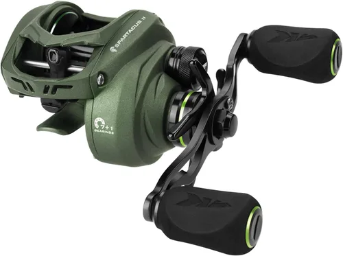 KastKing Spartacus II Baitcasting Fishing Reel, 6oz Ultralight Baitcaster Reel, Super Smooth with 17.6 LB Carbon Fiber Drag, 7.2:1 Gear Ratio, 39mm