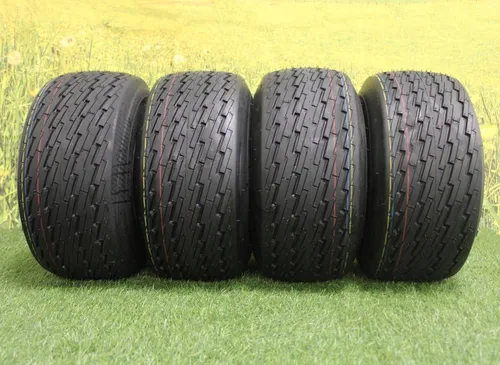 Vista 5 de 18 x 8.50-8 con conjuntos grises de 8 x 7 para carrito de golf y cortacésped (juego de 4)