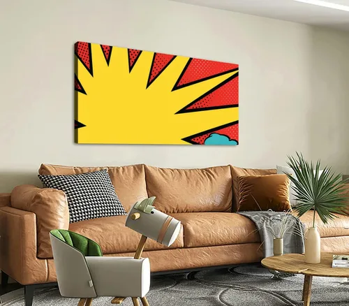 Vista 3 de Canvas Wall Art for Living Room Bedroom pop art Big Large Wall Art Decor Framed Painting Wall Pictures Prints Artwork Office