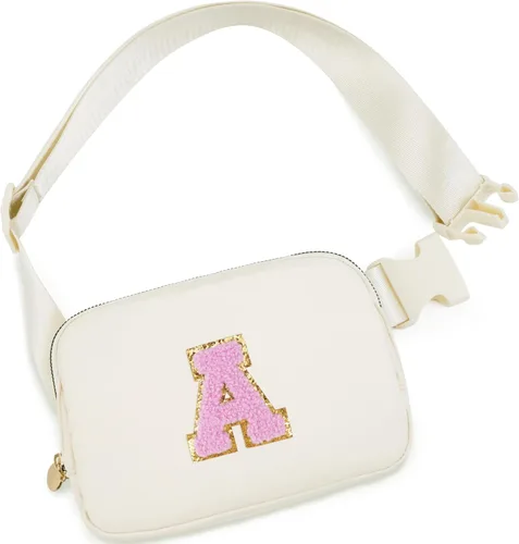 Vista 127 de Bolsa de cinturón para niñas y mujeres, bolsas cruzadas, riñonera, riñonera personalizada, Negro, Small