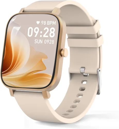 Vista 12 de Reloj inteligente para hombres y mujeres, compatible con iPhone, Samsung, teléfono Android, pantalla táctil completa de 1.83 pulgadas, IP68