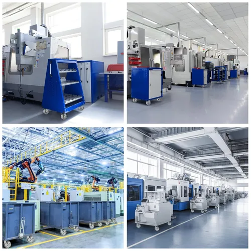 Vista 4 de Ruedas industriales de 5 x 2 pulgadas, rueda de hierro fundido de acero, ruedas resistentes, juego de 2 ruedas con capacidad de 4000 libras