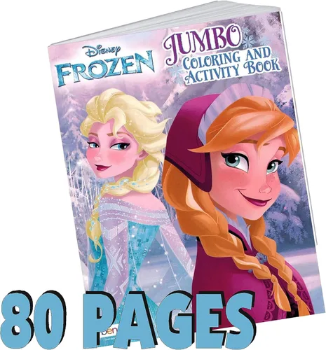 Vista 3 de Disney Frozen Juego de Libros para Colorear con Calcomanías de Frozen con Libro para Colorear de Frozen, Juego de Calcomanías de Frozen, Hoja