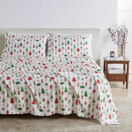 Vista 15 de Juego de sábanas de microfibra con rayas de 3 piezas tamaño individual - Sábanas y fundas de almohada de ropa de cama ultra suaves y cepilladas