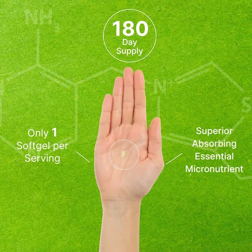 Vista 5 de DEAL SUPPLEMENT Suplemento de vitamina K2 de 600 mcg, 180 cápsulas blandas de aceite de coco Formas MK-7 y MK-4 de alta absorción de espectro