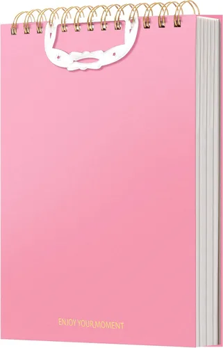 Vista 10 de Yoment Cuadernos de espiral superior para zurdos, de 6 x 9 pulgadas, con rayas universitarias, cubierta impermeable, bloc de notas de 160 páginas