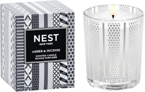 Vista 11 de NEST New York Vela votiva perfumada, limón Amalfi y menta, 2 onzas, tiempo de combustión de hasta 28 horas, recipiente de vidrio reutilizable