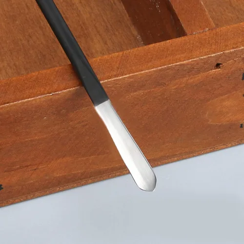 Vista 5 de Herramienta de eliminación de maíz, herramientas de pedicura para pies, cuchillo de pedicura de acero inoxidable para dedos de los pies con mango