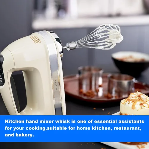 Vista 6 de Batidor de mano de cocina para batidor KitchenAid KHMPW, KHM512BM KHM2B, AP5644233, KHM3, KHM5, W10720799, Kitchenaid - 2