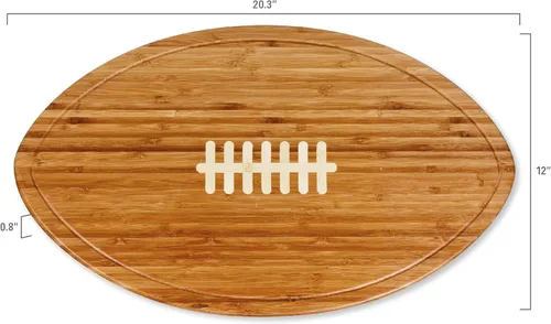 Vista 7 de PICNIC TIME NFL Kickoff Football Cheese Board