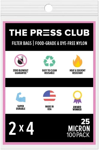 Vista 16 de Bolsas de filtro de té de nailon prémium de 15 micras, 2 x 4 pulgadas, paquete de 100