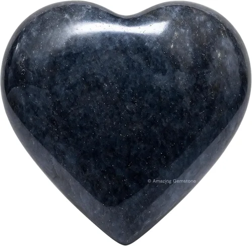 Vista 54 de Amazing Gemstone Piedra de Palma de Corazón de Cristal de Chakra - Piedra de Masaje de Bolsillo para Preocupación para Equilibrio Natural de Chakras