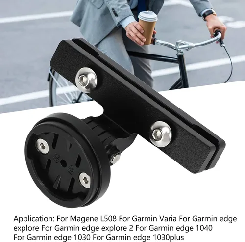 Vista 3 de Oukens Soporte de luz trasera de bicicleta, soporte universal para lámpara trasera de bicicleta y soporte para cámara de sillín de bicicleta