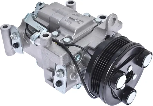 Vista 2 de WFLNHB Compresor de CA y embrague de AC, puertos AC, 5 ranuras de repuesto para Mazda 3 2004-2009 Mazda 3 Sport 2009 Mazda 5 2006-2010 2.0L 2.3L CO