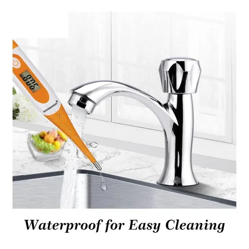 Vista 4 de Termómetro digital para mascotas para detección precisa de fiebre, adecuado para gatos, perros, caballos, veterinarios, termómetro impermeable