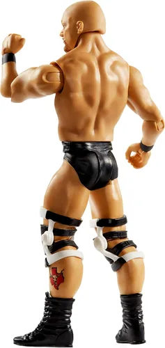 Vista 4 de Figura de acción de Steve Austin Stone Cold de WWE