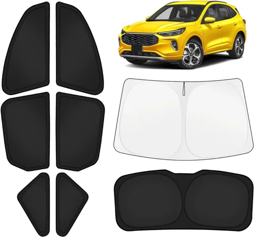 Vista 176 de KUST Parasol para parabrisas para Volkswagen VW Taos 2022-2025 2026, accesorios para ventana, protector de visera solar, plegable, bloquea los rayos