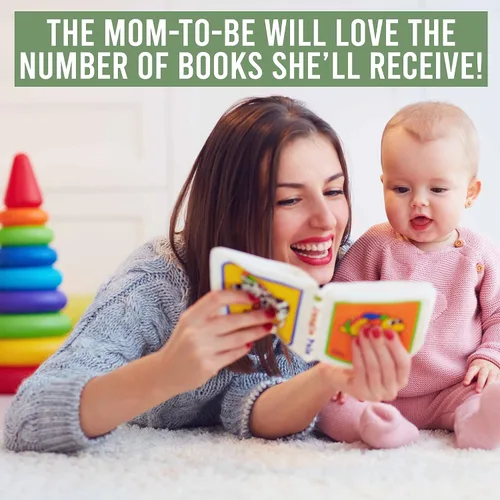 Vista 5 de 25 libros para tarjetas de solicitud de baby shower, insertos de invitación