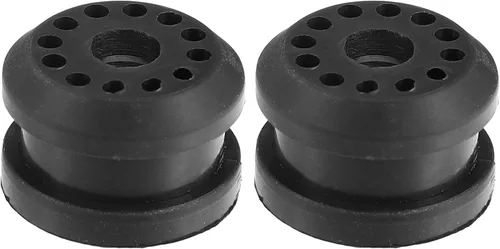 Motoforti Buje de enlace de caja de transferencia, para Dodge para Ram 2500 2003-2008, goma, 52105555AA 55366066AB, negro, 2 piezas