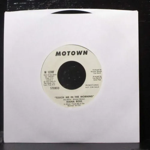 Vista 2 de Touch Me In The Morning / I Won't Last A Day Without You 7" 45 - Motown - M 1239F