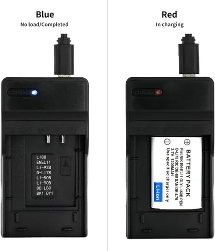 Vista 4 de Norifon EN-EL11 Cargador USB para Nikon Coolpix S550, cámara Coolpix S560 y más