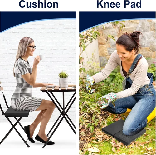 Vista 6 de StrongTek 2-in-1 Non-Slip Balance Pad - High-Density Foam Cushion, Supportive Exercise Mat & Knee Pad for Core Training, Yoga, Pilates, Physical