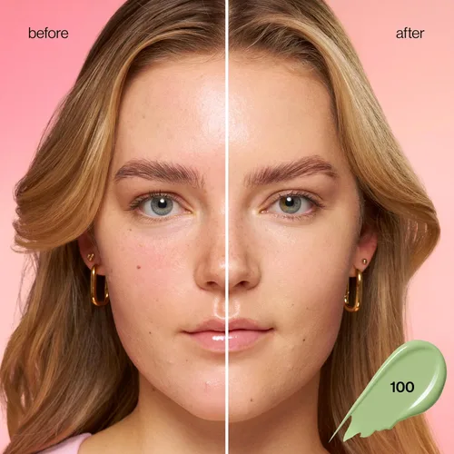 Vista 17 de Corrector de Revlon Glimmer, maquillaje líquido para debajo de los ojos, hecho con cafeína, vitamina C y esteviosido, 115 Amarillo, 0.3 fl oz