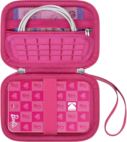 Vista 9 de Canboc Estuche de transporte para KODAK Step/Kodak Step Slim - Mini impresora de fotos móvil, bolsillo de malla con cremallera para papel