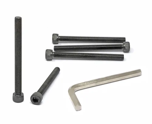 Vista 29 de iexcell - Juego de 100 tornillos de cabeza hexagonal M2 x 4 mm, paso de rosca 0.4 mm, acero de aleación grado 12.9, con acabado de óxido negro